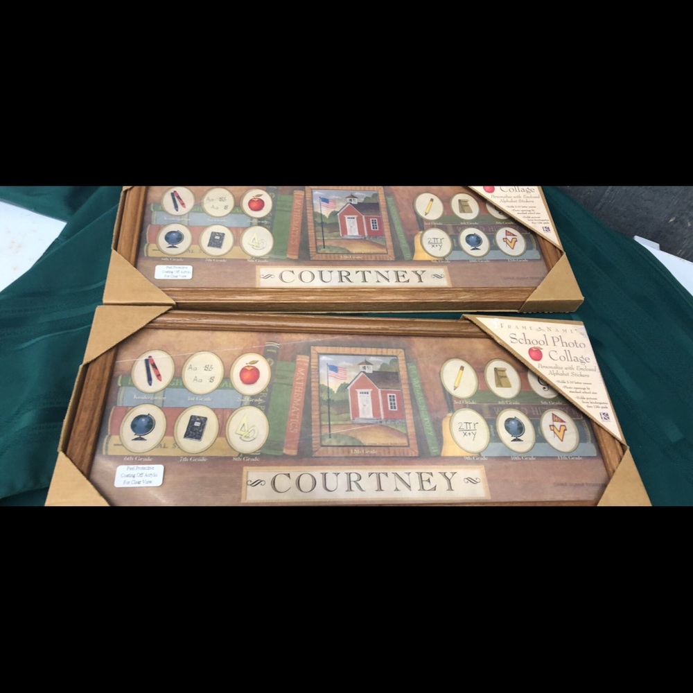 Custom Name School Picture Collage